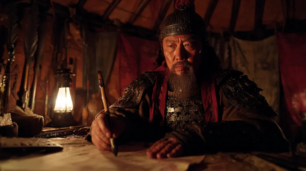 전쟁터 막사에서 고민하는 조조의 모습, 계륵 고사성어의 역사적 배경